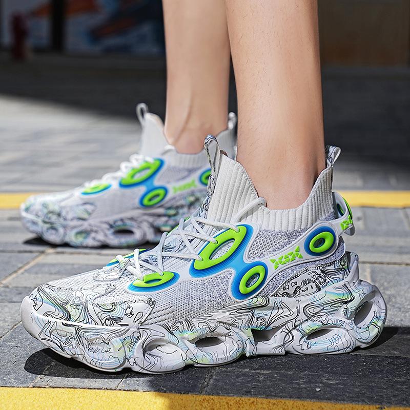 Мужская обувь, размеры 35–46, спортивные кроссовки для бега для мальчиков и девочек, легкие теннисные кроссовки для детей