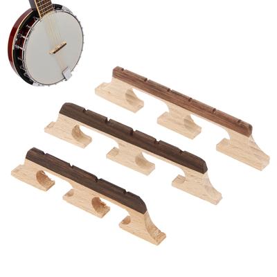 4/5/6 струнный стандартный банджо-бридж из клена и черного дерева
