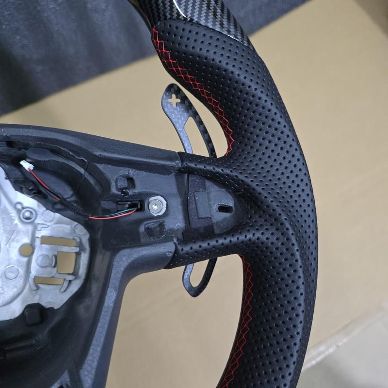 High Performance Carbon Fiber Magnetic Paddle Shifters Set For SEAT Leon FR Cupra 5F MK3 2013-2020 Ibiza FR 6F MK5 2018-2021