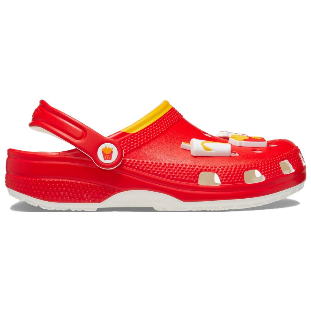 McDonalds X Crocs Classic Clog Ronald McDonald Unisex Sneakers Red Yellow White 209858-90H