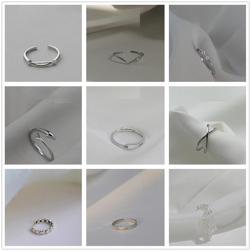 2023 Модное роскошное женское простое кольцо на указательный палец - уникальный дизайн для девушки