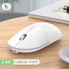 Перезаряжаемая двухрежимная беспроводная мышь 2,4 ГГц, Bluetooth 5,2, настольная компьютерная мышь в один клик с USB-кабелем, игровая мышь