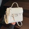 Retro Portable Foreign Style Bag for Women, Korean Version of Fashionable and Versatile Single Shoulder Crossbody, New Simple and Advanced Small
