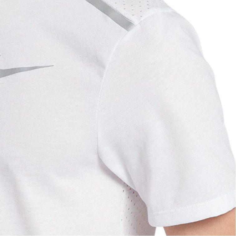 Nike Футболки Мужские Белые С Круглым Вырезом Умеренный Прямой Крой 892814-100