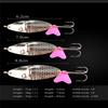 1 Piece Long Throw Bionic Spinnerbait with 2 Sequins - Perfect for Freshwater and Saltwater Fishing - Improve Your Catch with Bionic Technology!