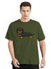 Забавная футболка оверсайз с таксой-лоурайдером, аниме, мужская одежда, дизайнерская женская футболка для фитнеса, манга, хлопковая футболка
