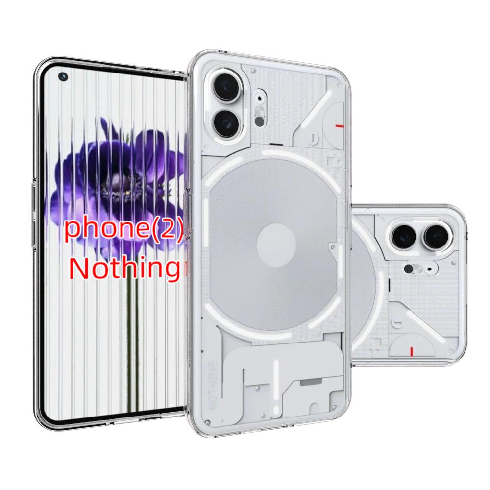 Ультратонкий прозрачный чехол-сумка из ТПУ для Nothing CMF Phone 4A 3 2 Pro 1 2A Plus 3A Pro Phone2 Ударопрочный защитный чехол Funda