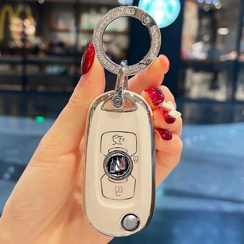 Buick Regal Key Case for Excelle, Encore, Envision, LaCrosse, GL8, Weilang, and Yinglang.