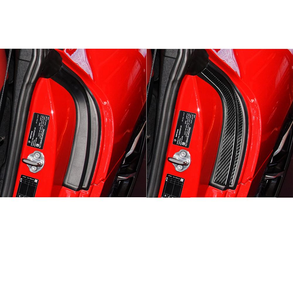 4 шт. Декоративная накладка на дверь под карбон для Toyota Supra A90 2019-2022