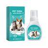 Pet Dish Cleaner Mousse 150ml Effective Odor Reduction Safe Pet Dish Wash Daily Use