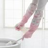 Durable Household Cleaning Plush Elastic Band Kitchen Accessories Dishwashing Tools Sleeve Gloves AVE