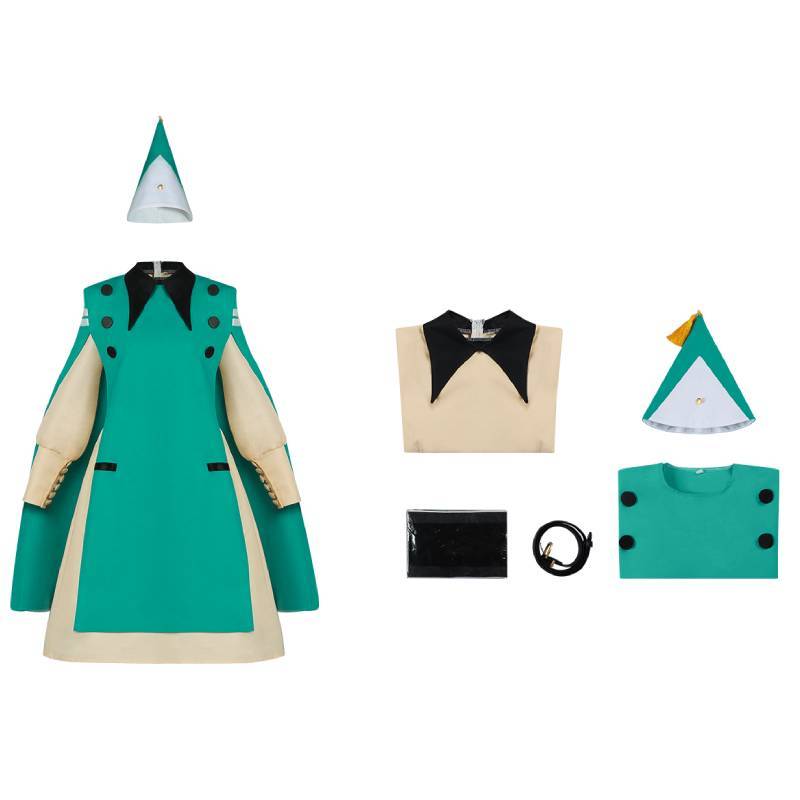 Костюм для косплея Witch Hat Atelier из шерсти с униформой для аниме-ролевых игр и сценических выступлений