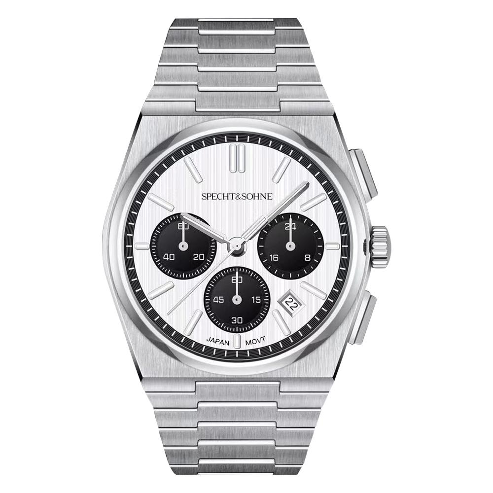 SPECHT&SOHNE 2024 Новые мужские часы Лучший бренд класса люкс Япония VK63 Функциональный хронограф Кварцевые часы Водонепроницаемые Reloj Hombre
