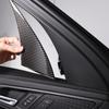 Для BMW U10 U11 X1 IX1 2026-2026 Мягкие декоративные наклейки на стойки A дверей автомобиля из углеродного волокна Аксессуары для интерьера автомобиля