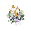 Garland Happy Easter Wreath for Front Door for Home Outdoor Decoration 