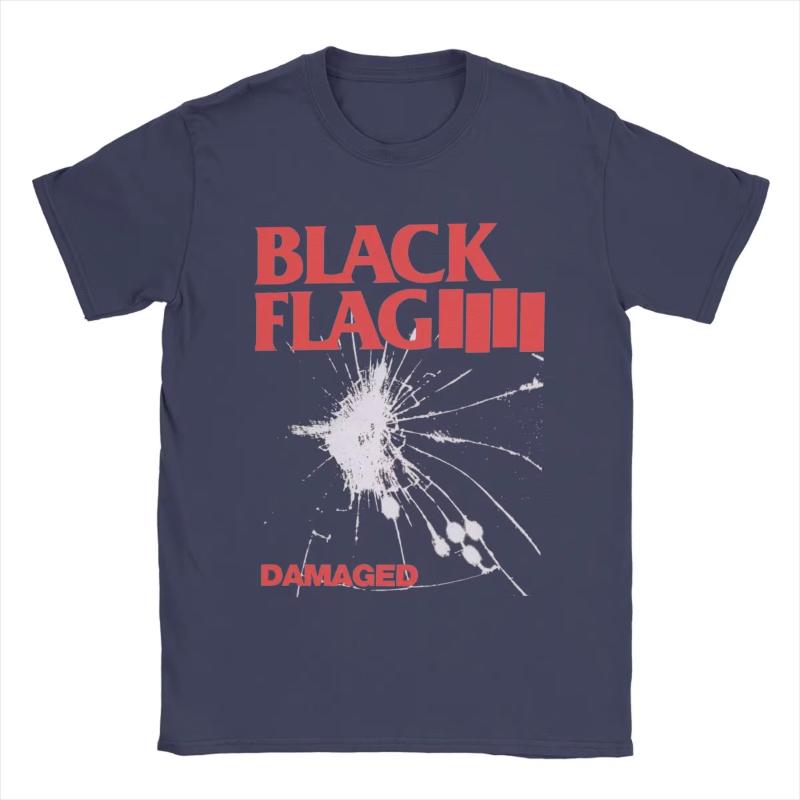 Футболки Black Flag Live Мужские Женские Америка Смешные Футболки из Чистого Хлопка С Круглым Вырезом и Коротким Рукавом Летние Топы