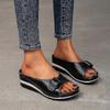 Soft Footbed Orthopedic Arch-support Sandals Women's Platform Wedge Shoes Breathable