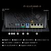 ASUSTek Ethernet WiFi Wireless Router WiFi6 Dual Band Gaming with Mesh Function 4LDK Compatible with 4804+861Mbps RT-AX86U (A) 3-Story / PS5/Nintendo