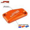 Aluminum Brake Master Cylinder Cover for TC50 250R XCW - Decorative and Protective Motorcycle Accessory