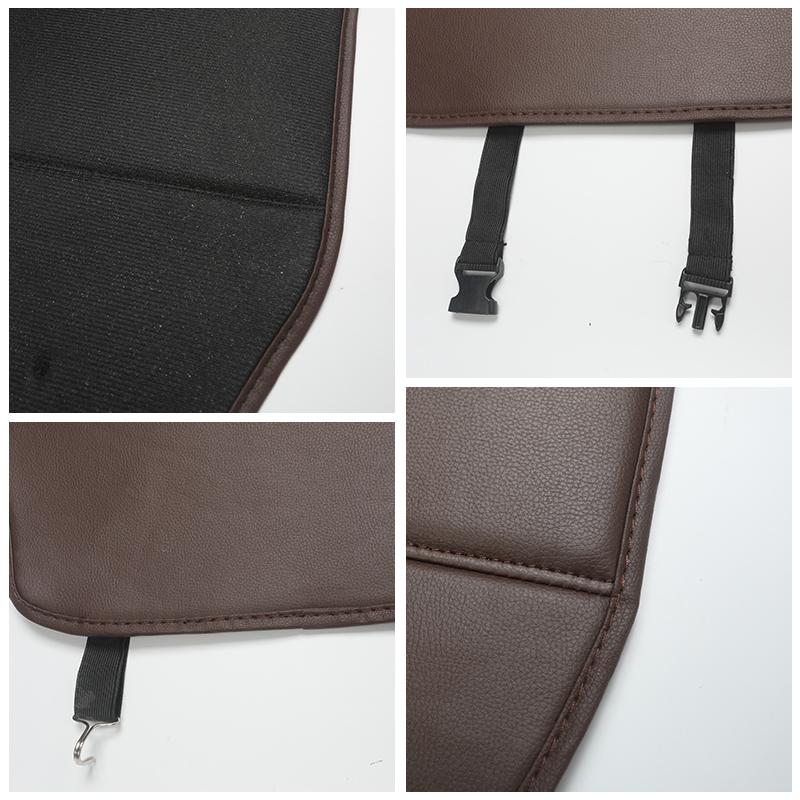 Car Seat Back Anti Kick Mats Protector Cover Seat Storage Kick Pads For Volkswagen VW Golf 4 6 7 GTI Tiguan B6 B7 MK5 MK6 Polo zf9