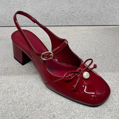 2025Женские Мягкие С Круглым Носком Повседневные Женские Кроссовки С Неглубоким Вырезом Жемчужная Отделка Балетки Мокасины