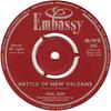 7inch Record PAUL RICH / BUD ASHTON - Battle Of New Orleans / Peter Gunn 45WB345 Embassy 1959 UK Rock Used