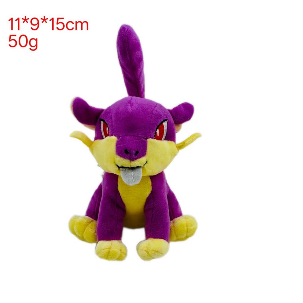 Миниатюрные плюшевые куклы Покемонов: Кэтерпи, Мьюту, Баттерфри, Электабазз, Лапрас