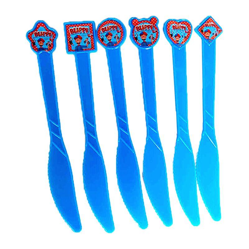 Blippi Birthday Party Supplies Paper Cups Plates Banner Straw Kids Balloon Decor