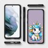 Для iPhone 16 15 X XR Samsung Galaxy S24 S23 Plus Xiaomi Redmi Note 13 12 11 Pro Max 10 14 OPPO Huawei чехол Unicorn Horse Rainbow Cartoon Phone Case