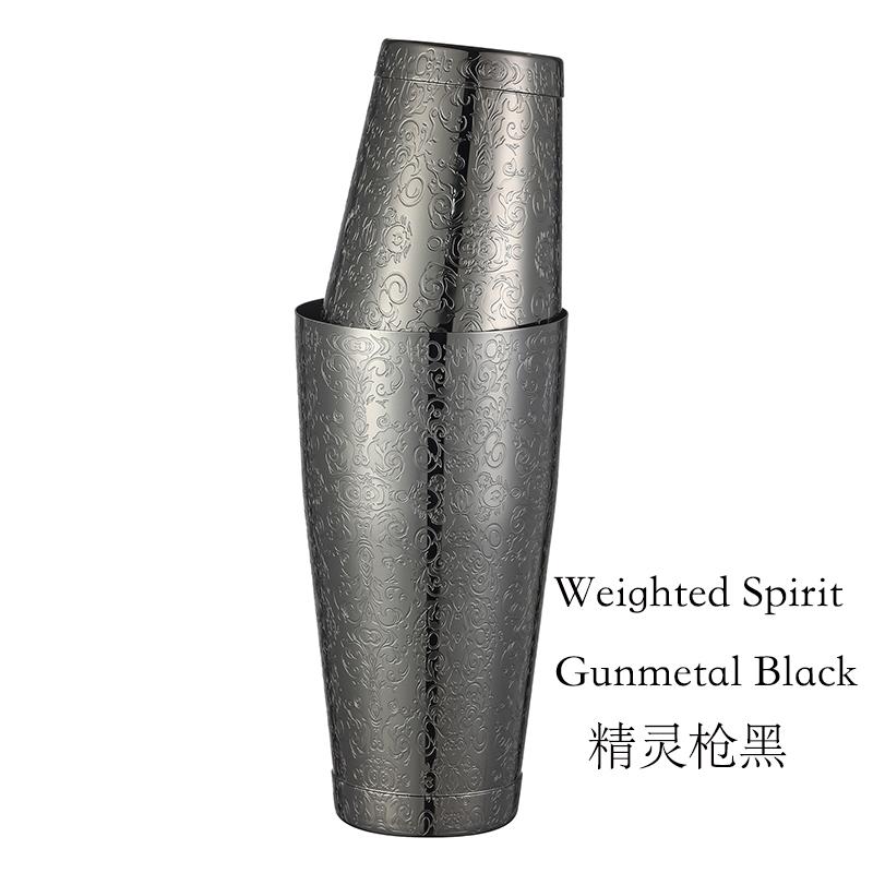 Шейкер для коктейлей Boston Shaker: Набор из 2 предметов: Профессиональный шейкер для коктейлей для бармена на 18 унций и 25 унций.