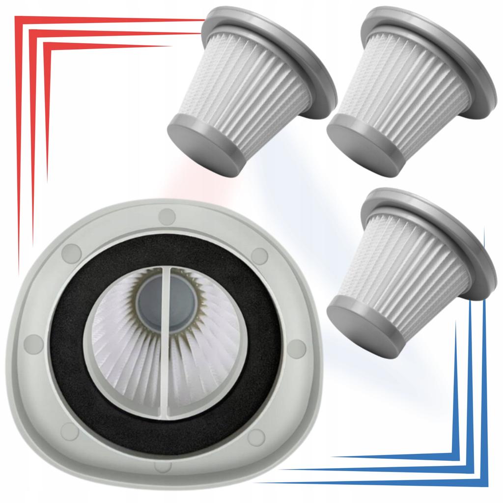 Filtr Hepa Do Odkurzacza Deerma Dx118C Dx128C Zestaw 4 Szt.