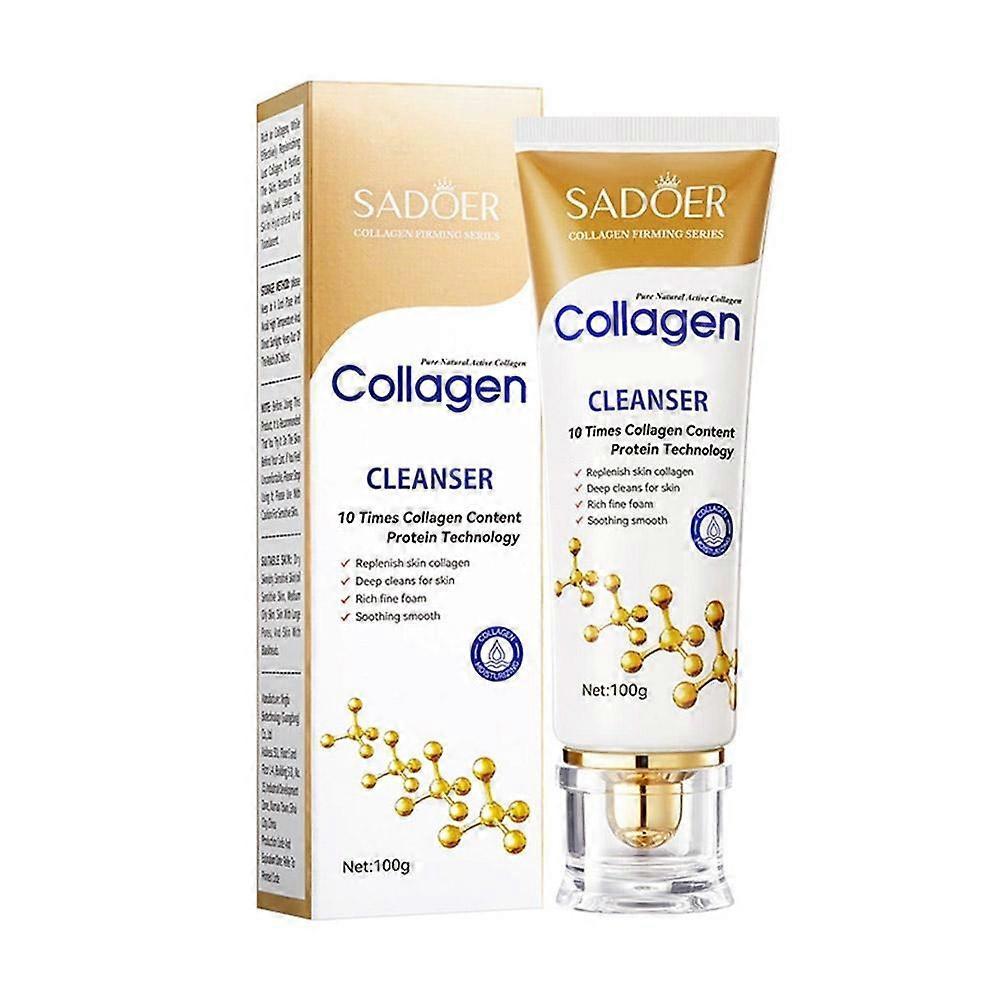 SADOER Bone Collagen Facial Cleanser Firming Fine Line Reduction Gentle Clean Facial Cleanser NO.SD39354
