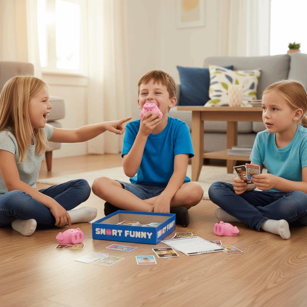Карточки-испытания «Смех проиграл» Веселая игра для вечеринки SNORT FUNNY Игра для вечеринки Активность для кемпинга