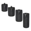 4PCS S M L XL Portable Neoprene Black Elastic Shock Absorption DSLR Camera Lens Cover Storage Bag