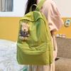 Школьная сумка женская в стиле инс корейская версия рюкзак нишевый женский Харадзюку студенческий стиль кампус ученик средней школы рюкзак дорожная сумка
