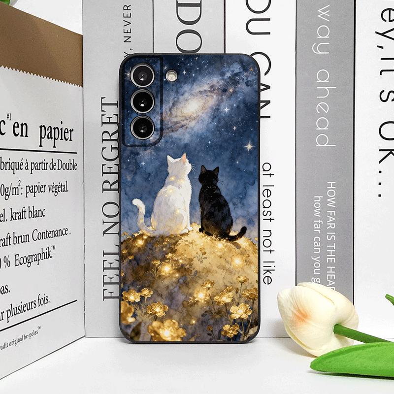 Забавный Милый Кот Мультяшный Рисунок Чехол для Телефона для Honor Huawei 200 100 400 PRO 90 80 Lite Magic 8 7 6 5 Pro 5G Ударопрочный Мягкий Чехол