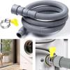 EVA Washing Machine Drain Hose Flexible Washer Discharge Tube Dishwasher Drain Hose Laundry Room