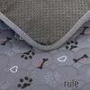 2024 Thickened Washable Pet Pee Pad - Deodorizing, Quick-Drying, Reusable, and Instant Absorbent for Dog Incontinence.