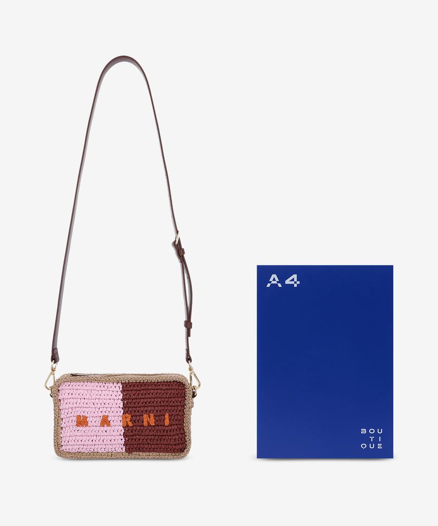 Marni Seaside Camera Shoulder Bag - Pink:Burgundy / Sbmp0276U0P9110Zp198