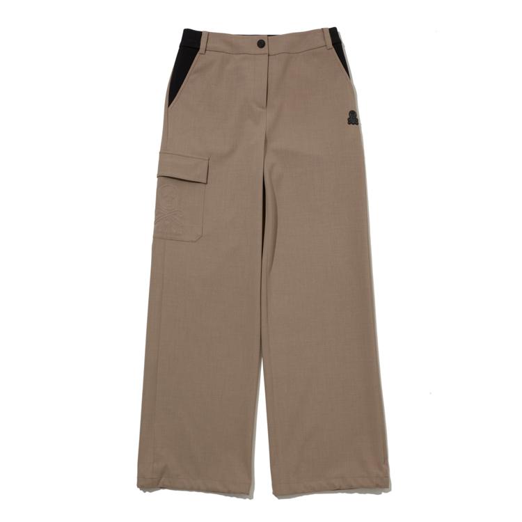 Makeuaenlona W T-Line Pocket Point Woven Wide Pants Ls1Xt75F