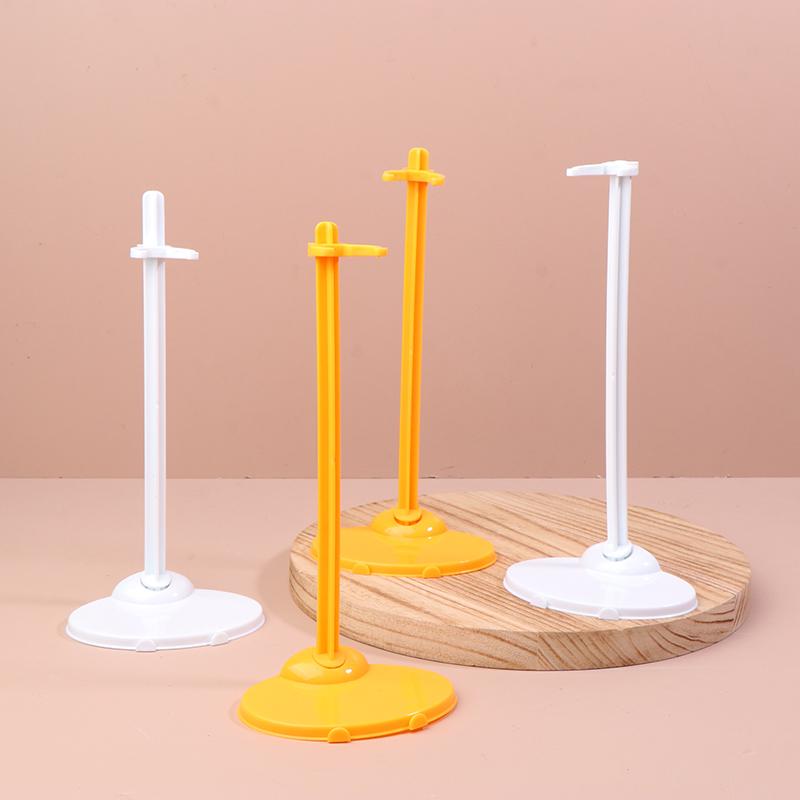 2Pcs Transparent Stand Support For Dolls Holding Clear Color Toy Figure Display Holder 1/6 Doll Prop Up Mannequin Model