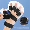 Trigger Finger Splint Multi Finger Brace for Middle Index Pinky & Ring Fingers Five Finger Separator Hand Brace with Finger Support Straightening