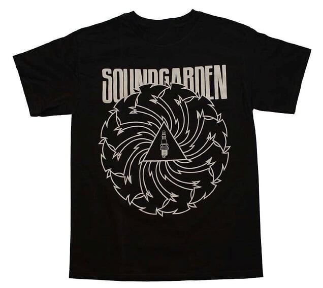 Soundgarden Saw Blade Black Short Sleeve Unisex Cotton TShirt S2XL Unisex T-Shirt