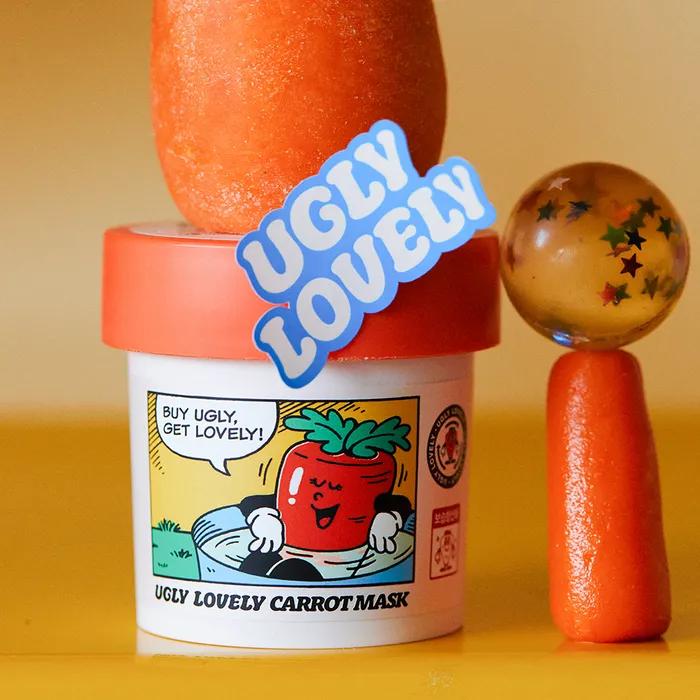 UGLY LOVELY Carrot Mask Pack 100ml (Vegan)