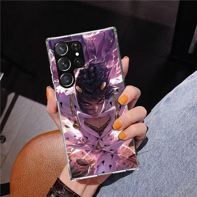 Чехол для телефона JoJo Adventure Бруно Буччеллати для Samsung Galaxy S24 S25 Edge S26 Ultra S23 S22 S21 Plus S20 FE + Персонализированная печать