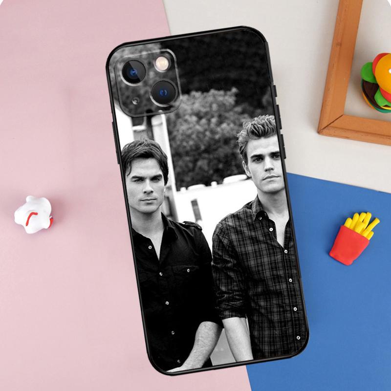 Чехол для телефона из сериала Дневники вампира Для iPhone 16 Pro Max 11 12 13 Mini 14 15 Pro Max XR 16e 15 16 Plus Защитная крышка