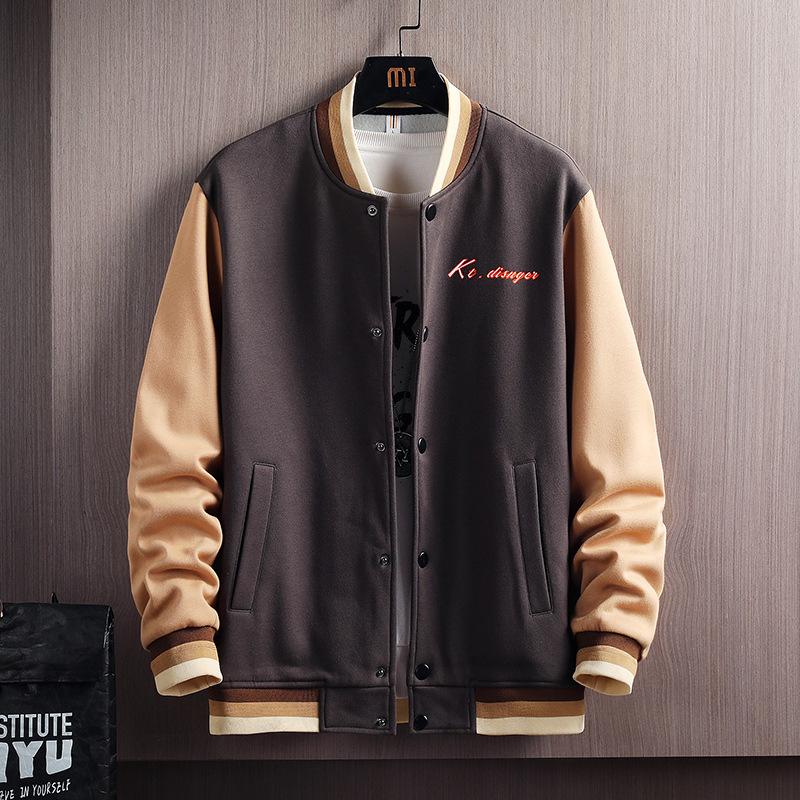 Куртка-бомбер мужская весенняя повседневная куртка