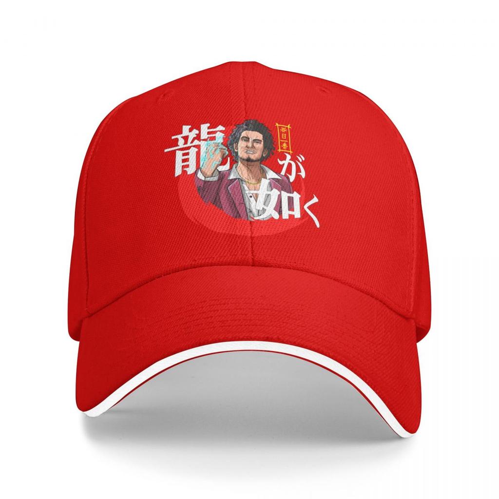 Yakuza Like A Dragon - Бейсболка Шляпа Ичибан Касуга Мужская Роскошная Смешные шляпы Военная Тактическая Кепка Мужские Шляпы Женские