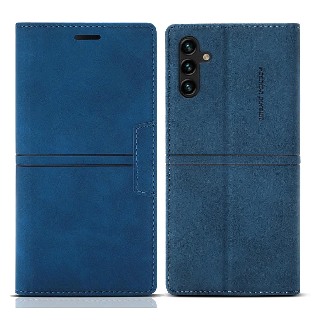 For Samsung Galaxy A35 5G Cell Phone Case Magnetic Auto Closing Flip Stand Wallet Leather Cover