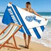 MSV Duisburg Print Beach Towel, Large Soft Quick Dry Towel for Beach Camping Swimming